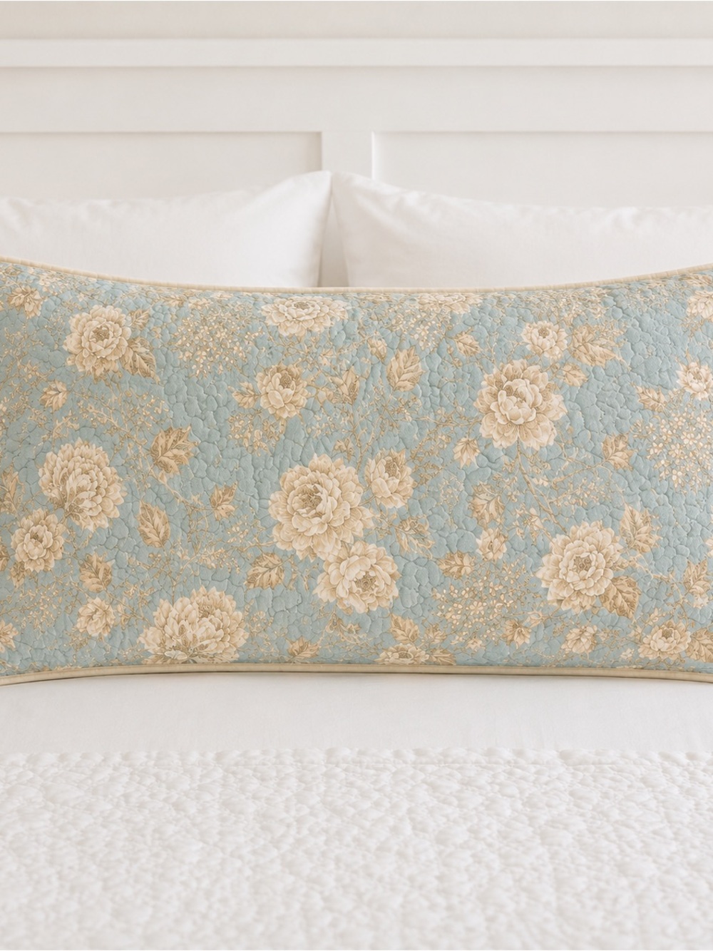 Laura Ashley pair of Quilted pillow cases